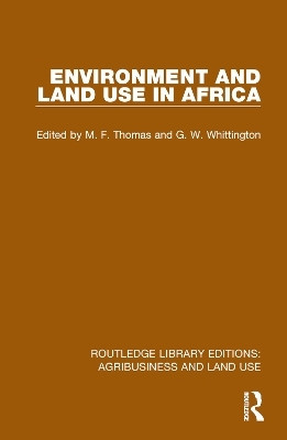 Environment and Land Use in Africa(English, Paperback, unknown)