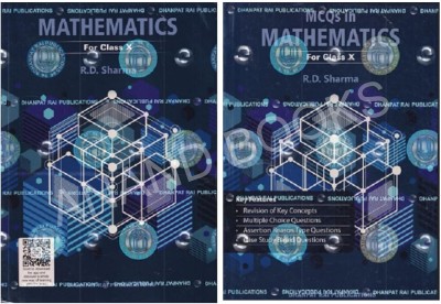 Rd Sharma Class 10 Maths 2025-26 CBSE Examinations | R D Sharma Class 10 Mathematics With MCQ Book (Pack Of 2 Books)(Paperback, R.D. Sharma)