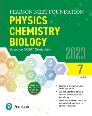 Pearson NEET Foundation Physics Chemistry Biology Class 7(English, Paperback, Pearson)