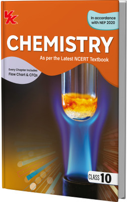 Chemistry Book for Class 10 | CBSE (NCERT Solved) | 2025-26 Examination | by VK Global Publications(Paperback, A K Srivastava)