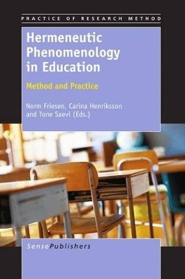 Hermeneutic Phenomenology in Education(English, Electronic book text, unknown)