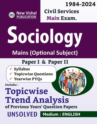 Sociology Main Topicwise Trend Analysis of Pyqs (1984-2024)(English, Paperback, unknown)