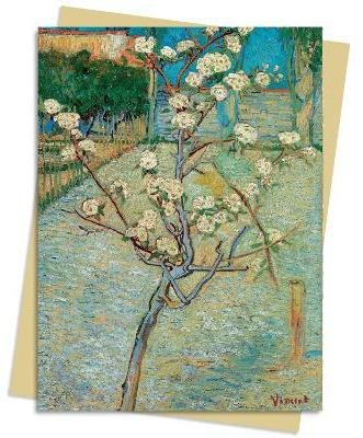 Vincent van Gogh: Small Pear Tree in Blossom Greeting Card Pack(English, Cards, unknown)