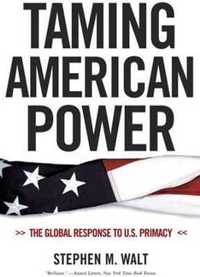 Taming American Power(English, Paperback, Walt Stephen M.)