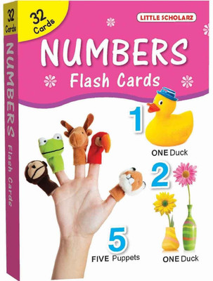 Big Flash Cards Numbers(English, Paperback, Little Scholarz Editorial)