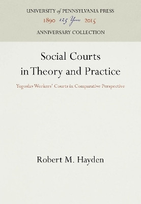 Social Courts in Theory and Practice(English, Electronic book text, Hayden Robert M.)