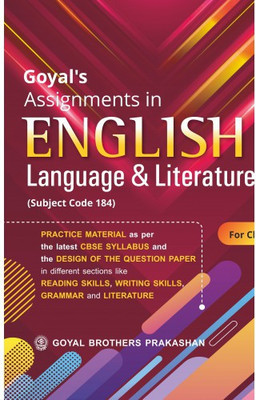 Goyal's Assignments In English Language & Literature (Subject Code 184) For Class IX(Paperback, GOYAL BROTHERS PRAKASHAN)