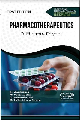 Pharmacotherapeutics / As Per PCI - ER 2020(Paperback, Dr. Vikas Sharma, Mr. Mukesh Mehra, Dr. Pushpendra Saini, Mr. Rohitash Kumar Sharma)