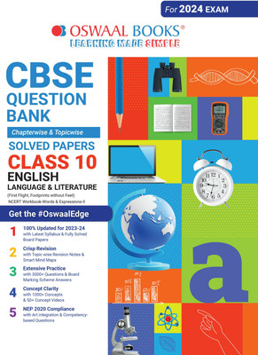 Oswaal Cbse Chapterwise & Topicwise Question Bank Class 10 English Language & Literature Book (for 2022 Board Exams)(English, Paperback, Oswaal Editorial Board)