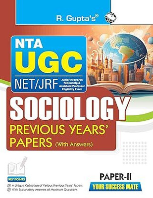 NTA-UGC-NET/JRF: Sociology (PAPER-II) Previous Years' Papers (With Answers) Paperback – 1 June 2024(Paperback, RPH Editorial Board)