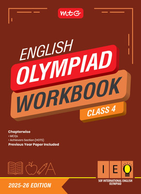 MTG International English Olympiad (IEO) Workbook Class 4 - Chapterwise MCQs, Previous Years Solved Paper & Achievers Section - SOF Olympiad Books For 2025-26 Exam(Paperback, ZARRIN ALI KHAN)