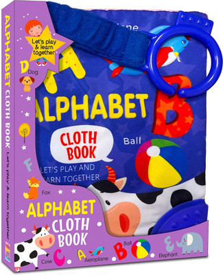 Fun with Alphabets Cloth Book 3sp (Edition01)  - Fun With Alphabets - Cloth Book for Early Learning and Interactive Education [Paperback](English, Hardcover, unknown)