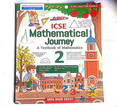 ABDS ICSE MATHEMATICAL JOURNEY CLASS 2(Paperback, SWATI KORDE)