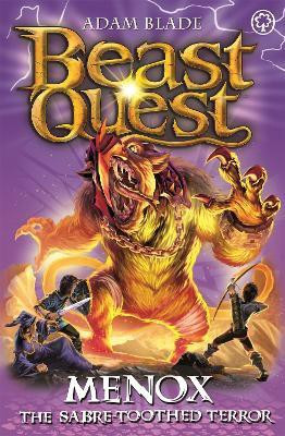 Beast Quest: Menox the Sabre-Toothed Terror(English, Paperback, Blade Adam)