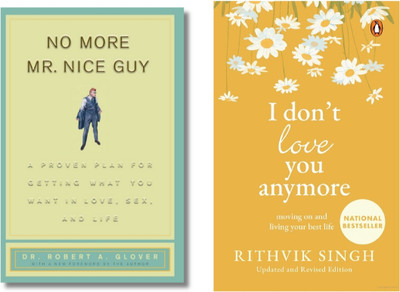 No more mr nice guy+I don't love you snymore(Paperback, DR. ROBERT A, GLOVER)