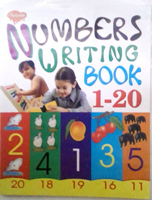 Numbers Writing Book 1-20(English, Paperback, Manoj Board)
