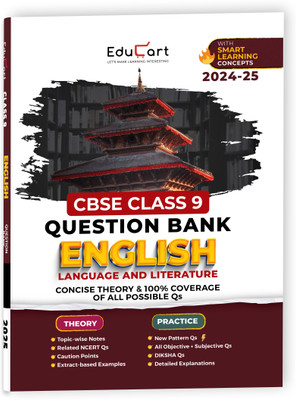 Educart Cbse Class 9 English Language and Literature Question Bank 2024-25(English, Paperback, Khosla Sonali)