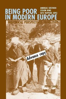Being Poor in Modern Europe(English, Paperback, unknown)