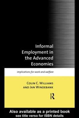 Informal Employment in Advanced Economies(English, Paperback, Williams Colin C.)