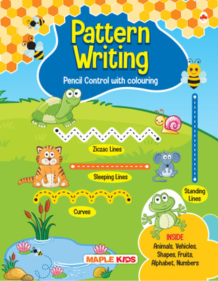 Pattern Writing - Pattern Practice Book for Kids - Pencil Control - Activity Book for Kids - Early Learning - Book for Toddlers, Nursery, Pre School Children - Age 2 to 5 Years(English, Paperback, Maple Press)