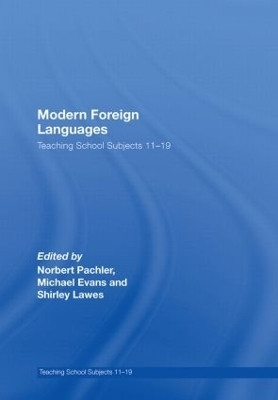 Modern Foreign Languages(English, Hardcover, Pachler Norbert)