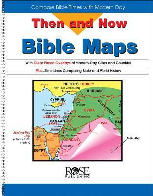 Then and Now Bible Maps  - Compare Bible Times with Modern Day(English, Hardcover, Research Rw)
