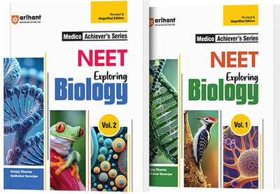 Arihant Medico Achiever's Series I Objective Revised books for NEET 2025 I Biology Volume I & II: Modular Theory & Exercises in Sync With PYQ(Paperback, Sudhakar Banerjee,Sanjay Sharma) Arihant Medico Achiever's Series I Objective Revised books for NEET 2025 I Biology Volume I & II: Modular Theory & Exercises in Sync With PYQ(Paperback, Sudhakar Banerjee,Sanjay Sharma)