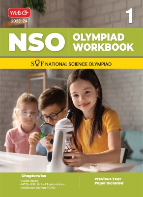 MTG National Science Olympiad (NSO) Workbook for Class 1 - Quick Recap, MCQs, Previous Years Solved Paper and Achievers Section - SOF Olympiad Preparation Books For 2023-2024 Exam(Paperback, ANIL AHLAWAT)