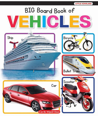 New Big Board Book of Vehicles(English, Board Book, LS Editorial Team)