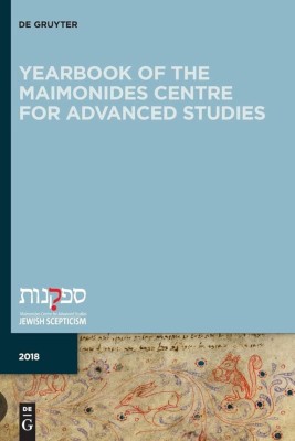 Yearbook of the Maimonides Centre for Advanced Studies. 2016(English, Paperback, unknown)