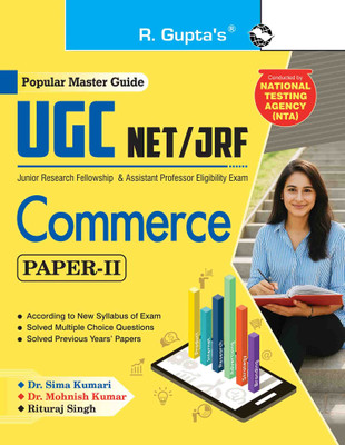 NTA-UGC-NET/JRF: Commerce (Paper II) Exam Guide(English, Paperback, Dr. Sima Kumari, Dr. Mohnish Kumar, Rituraj Singh)
