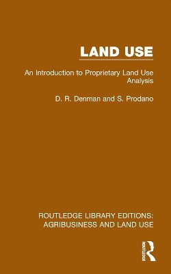 Land Use(English, Paperback, Denman D. R.)