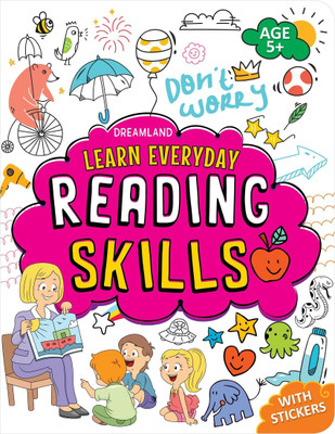 Learn Everyday Reading  - | Learn Everyday Series Educational Workbook with Phonics, Word Recognition, Sentences, Fun Reading Exercises, Colourful Pages, Answer Key and Sticker Sheets(English, Paperback, unknown)
