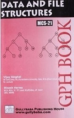 MCS021 Data And File Structures (IGNOU Help book for MCS-021 in English Medium) - MCS-021 Data And File Structures 01 Edition (English, Paperback, Vijay Singhal)  - MCS-021 Data And File Structures 01 Edition(English, Paperback, Vijay Singhal)