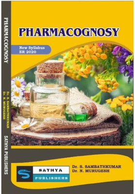 Pharmacognosy (1 Year Diploma In Pharmacy As Per New Syllabus PCI ER 2020)(Paperback, DR.N.MURUGESH NARAYANAN, Dr.N.Sambath kumar)