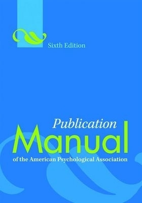 Publication Manual of the American Psychological Association (R)(English, Paperback, Association American Psychological)