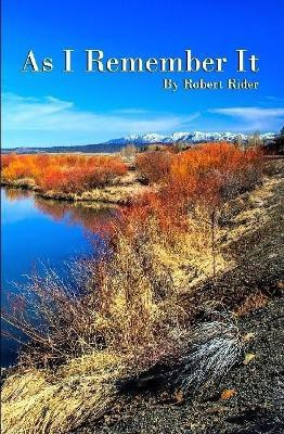 As I Remember It(English, Hardcover, Rider Robert)
