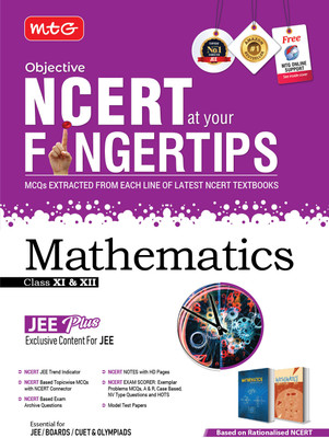 MTG Objective NCERT at your FINGERTIPS Mathematics - NCERT JEE Trend Indicator, Notes with HD Pages, Exam Archive & MCQs | JEE Books (Based on NCERT Latest Pattern For 2025 Exam)(English, Paperback, MTG Editorial Board)