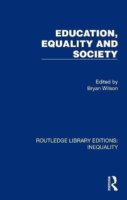 Education, Equality and Society(English, Paperback, unknown)