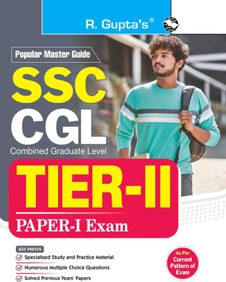 SSC-CGL (Combined Graduate Level) - TIER-II (Paper-I) Exam Guide(English, Paperback, RPH Editorial Board)