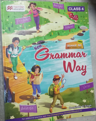 New Grammar Way class 4th 2025 edition(Paperback, Deepinder singh)