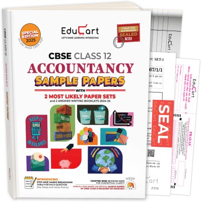 Educart CBSE Accountancy Class 12 Sample Paper 2024-25 (With exclusive CBSE Mock Booklets for 2025 Exam)  - Class 12 Sample Paper 2025(English, Paperback, Sunil Panda|Educart)