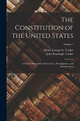 The Constitution of the United States(English, Paperback, Tucker John Randolph)