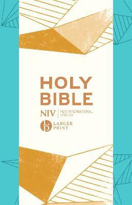 NIV Larger Print Personal Teal Soft-Tone Bible(English, Paperback, Version New International)