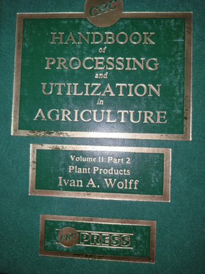 Hdbk of Proc Utiliz in Agric Vol II Plant Products Part 2(English, Hardcover, unknown)