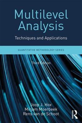 Multilevel Analysis(English, Paperback, Hox Joop)