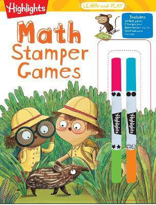 Highlights Learn-and-Play Math Stamper Games(English, Paperback, unknown)