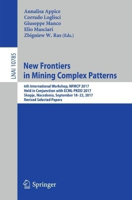 New Frontiers in Mining Complex Patterns(English, Paperback, unknown)