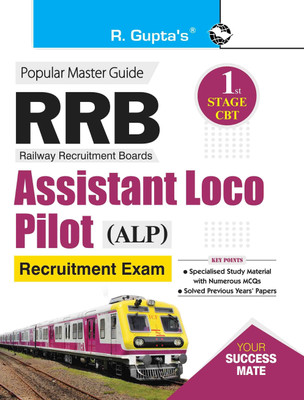 RRB: Assistant Loco Pilot (ALP) � 1st Stage CBT Recruitment Exam Guide  - Assistant Loco Pilot (ALP) – 1st Stage CBT Recruitment Exam Guide(English, Paperback, RPH Editorial Board)