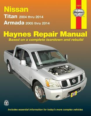 Nissan Titan (2004-2014) & Armada (2005-2014) Haynes Repair Manual (USA)(English, Paperback, Haynes Publishing)